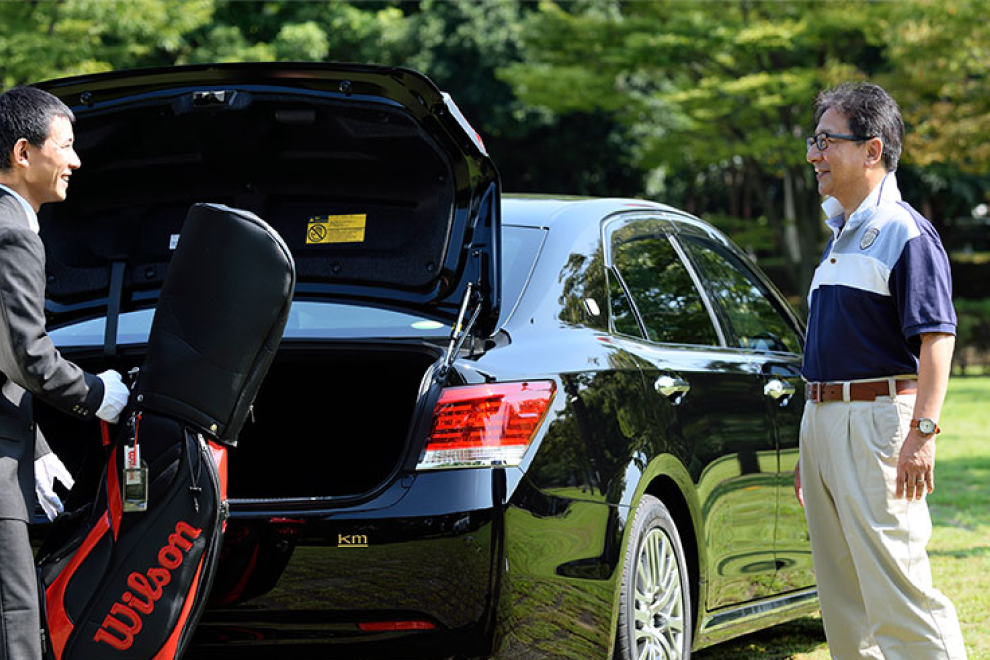 ラウンドの前後もゆったりと｜ゴルフ送迎