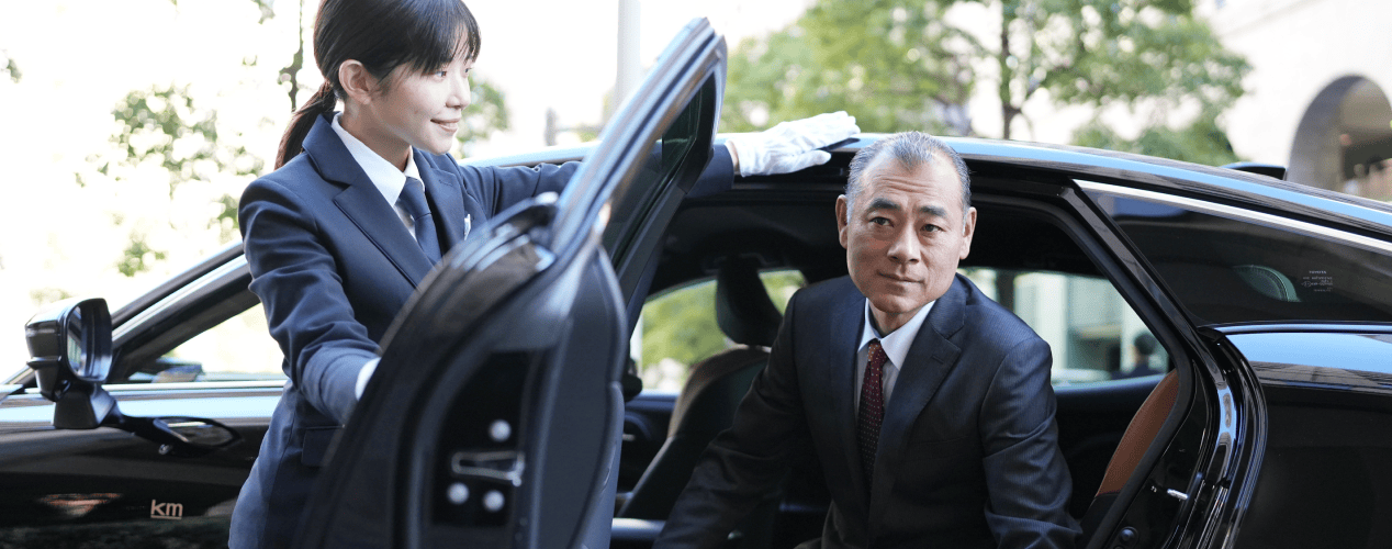 専属送迎サービス（役員車・社用車）