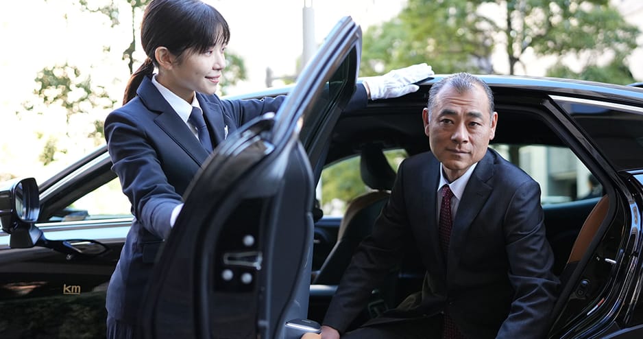 ハイヤーの専属送迎（国際ハイヤー）