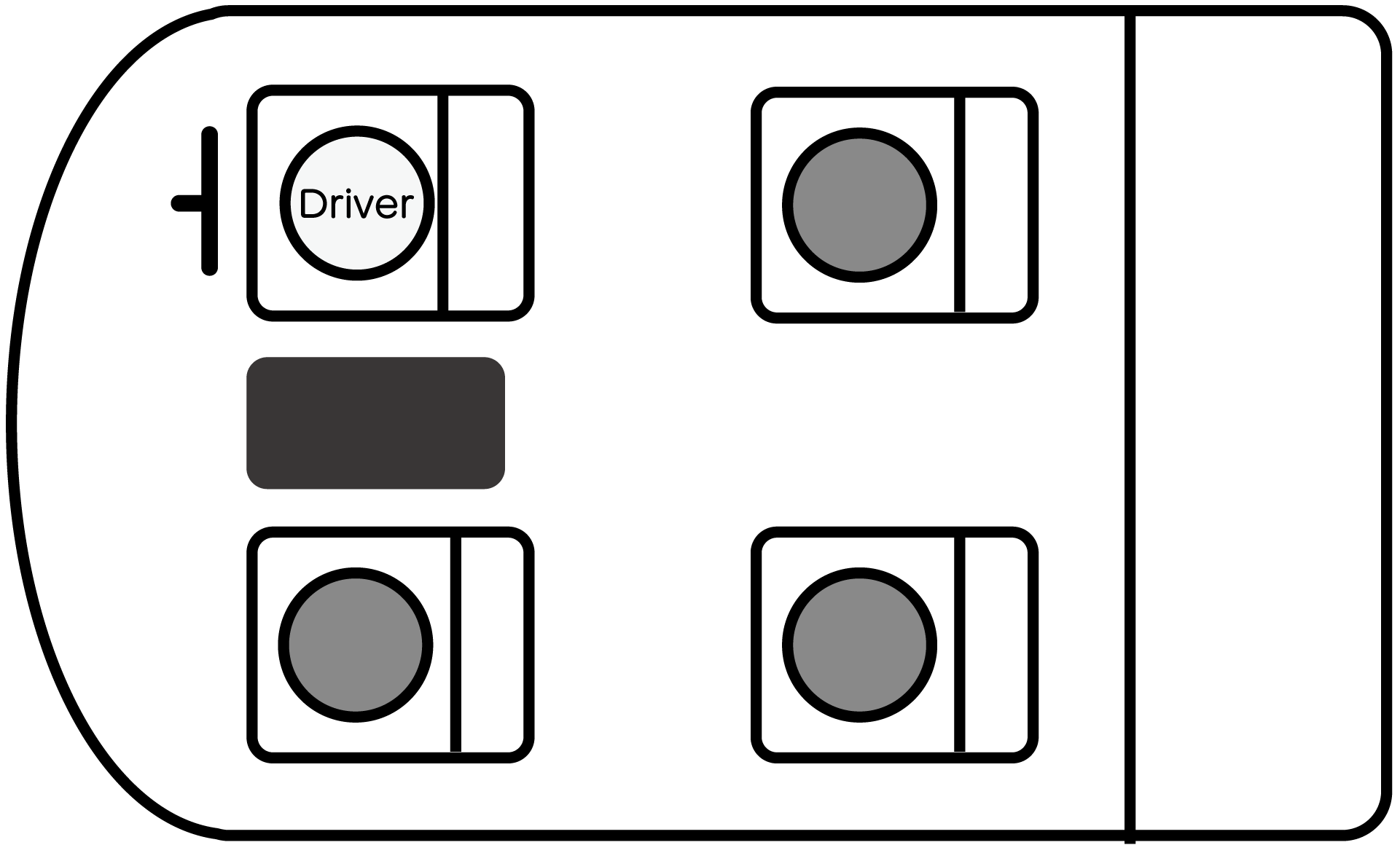 車内座席図