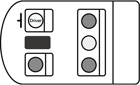 車内座席図