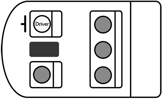 車内座席図