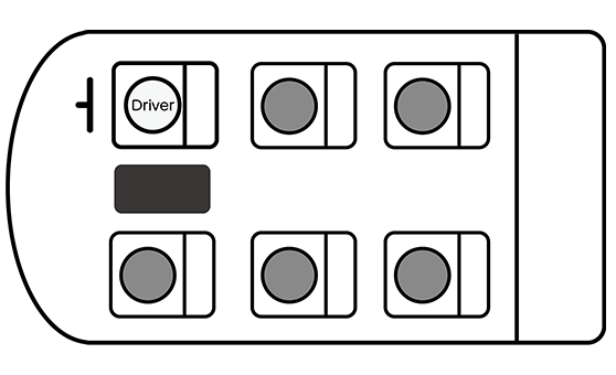 車内座席図