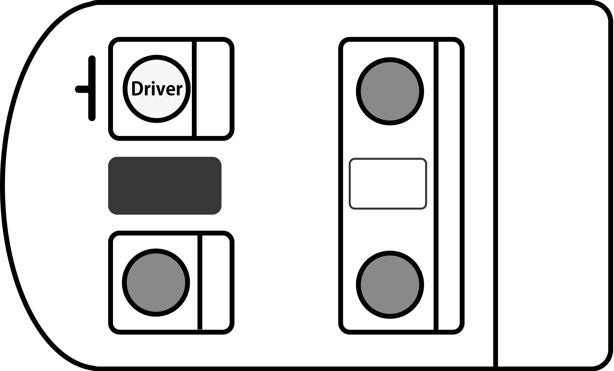 車内座席図